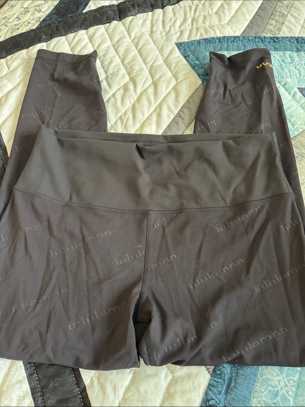 Lululemon Black High-Waist Active Leggings